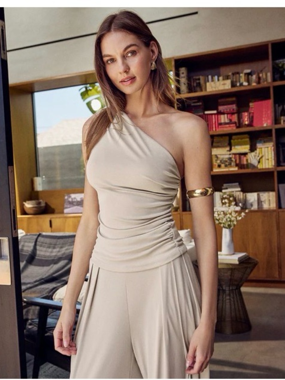 OGL one shoulder bra tank